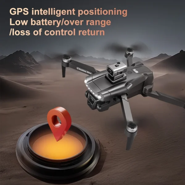 For Xiaomi V198GPS Drone ESC 8K Profesional Brushless Laser obstacle avoidance Aerial Optical Foldable Quadcopter Mini Dron New - Image 3