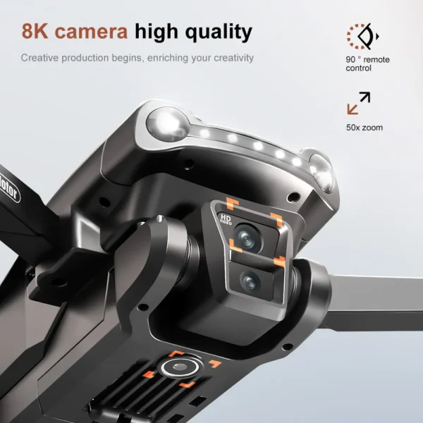 For Xiaomi V198GPS Drone ESC 8K Profesional Brushless Laser obstacle avoidance Aerial Optical Foldable Quadcopter Mini Dron New - Image 2
