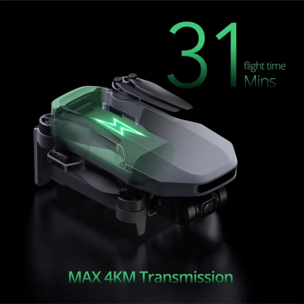 Used Potensic ATOM SE Single Axis Gimbal GPS Drone 4K Camera Lightweight Foldable FPV Transmission - Image 5