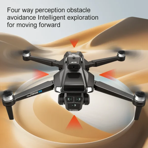 Drone 4K HD Brushless Motor Avoidance Drones with 4.5" Screen On Control Dual Cameras Quadcopter Gifts For Children and Adults - Image 3